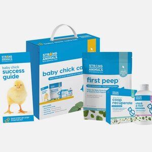 Animals Baby Chick Care Kit  by Ralco Strong - Starter Kit for Baby Chicks, New